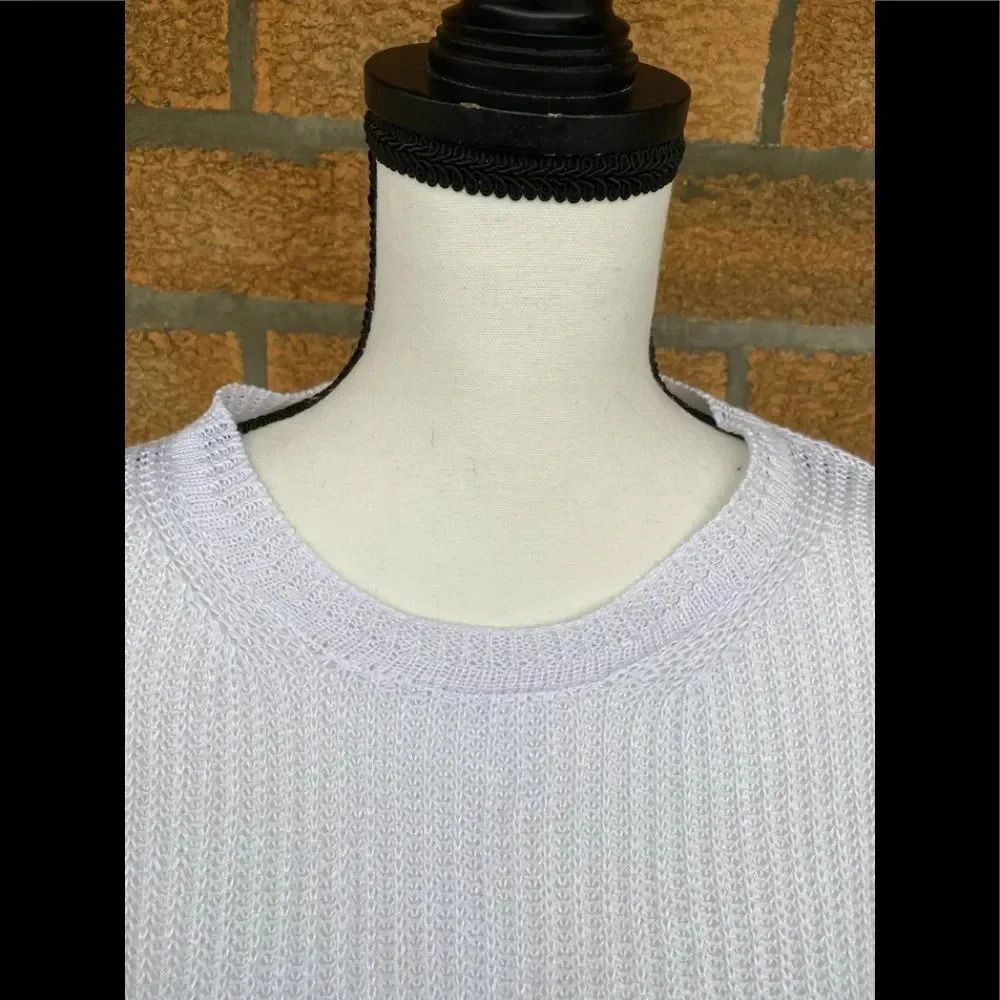Vince Colorblock Drop Shoulder Knit Pullover - Picture 4 of 13
